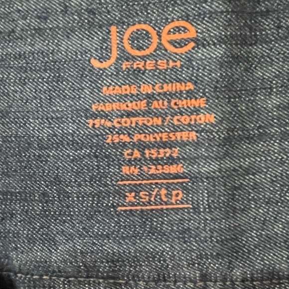 Joe Fresh Denim Chambray Dress Women’s XS Contemporary Minimalist Casual Modest - Picture 11 of 15